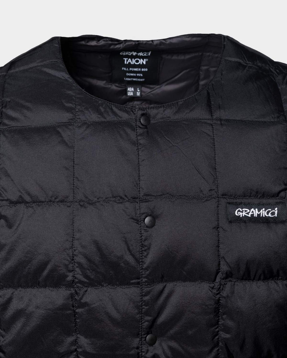 Gramicci x Taion Inner Down Jacket - Black – The 5th Store