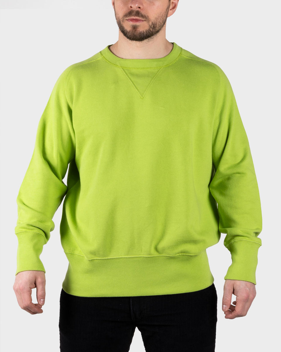 Levi's Vintage Clothing Bay Meadows Sweatshirt Acid Green – The 5th Store