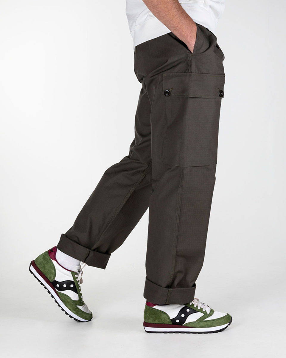 Nigel Cabourn Combat Ripstop Pant - Olive – The 5th Store