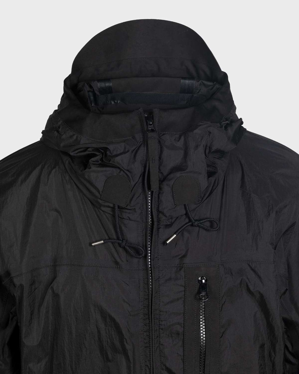 Ten c Wind Combo Bonded Shirt Jacket - Black – The 5th Store