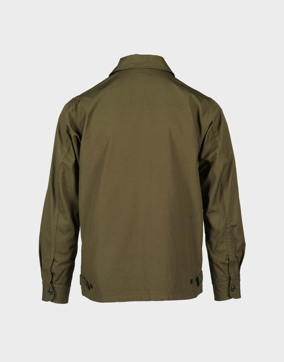 *A Vontade Utility Shirt Jacket II - Olive | Japanese Menswear – The 