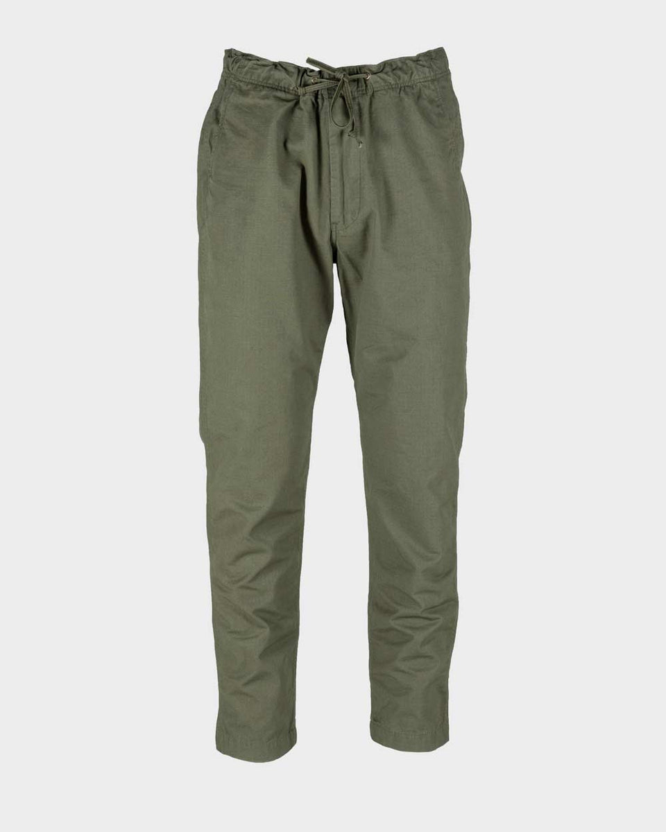 orSlow New Yorker Pant - Army Green | Japanese Menswear – The