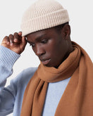 Colorful Standard Merino Wool Beanie Hat - Ivory White