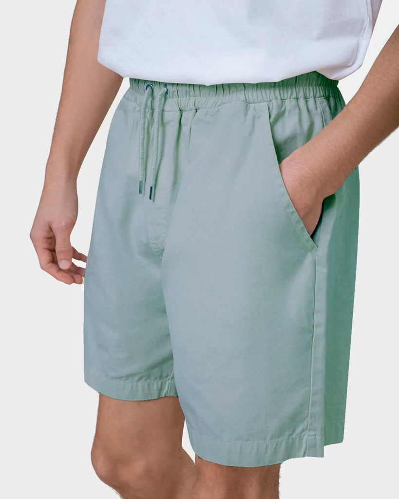 Colorful Standard Organic Twill Shorts - Steel Blue