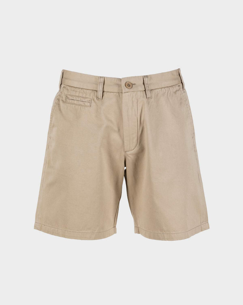 Dubbleware Selvedge Chino Shorts - Sand
