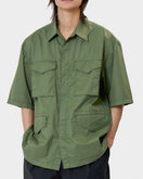 Eastlogue M-65 Half Shirt - Olive