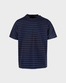 Eastlogue EA Basic T-Shirt - Black/Navy Stripe