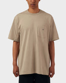 Goldwin High Gauge Pocket T-Shirt - British Beige