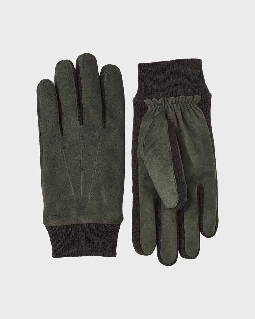 Hestra Geoffrey Gloves - Dark Olive