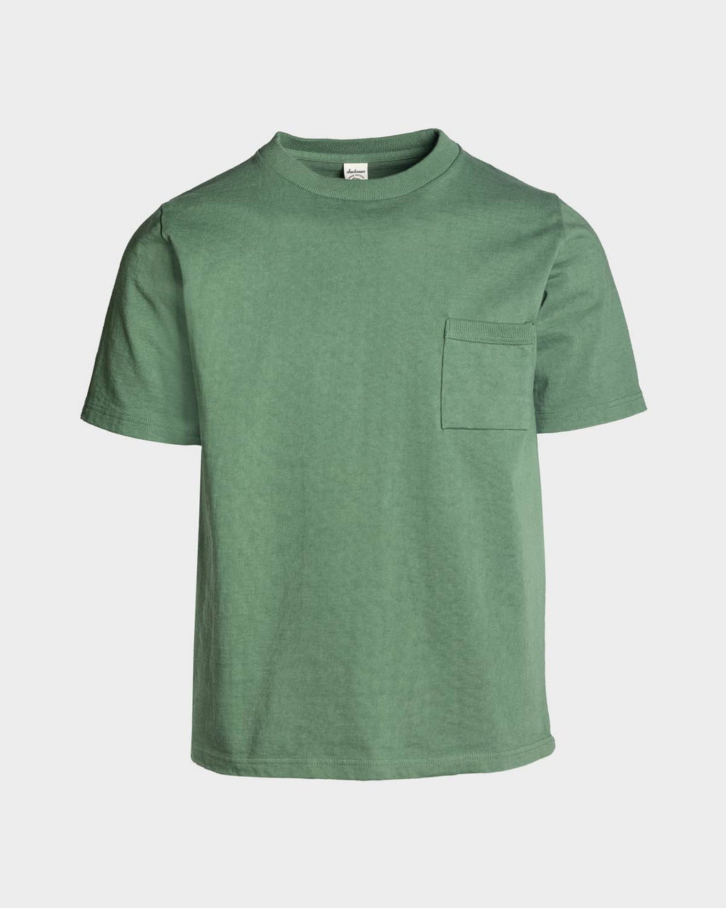 Jackman Dotsume Pocket T-Shirt - Ash Green – The 5th Store