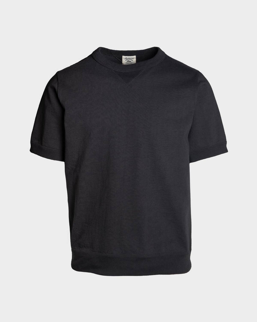 Jackman Dotsume Rib T-Shirt - Ink Black