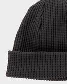 Jackman Waffle Knit Cap - Ink Black