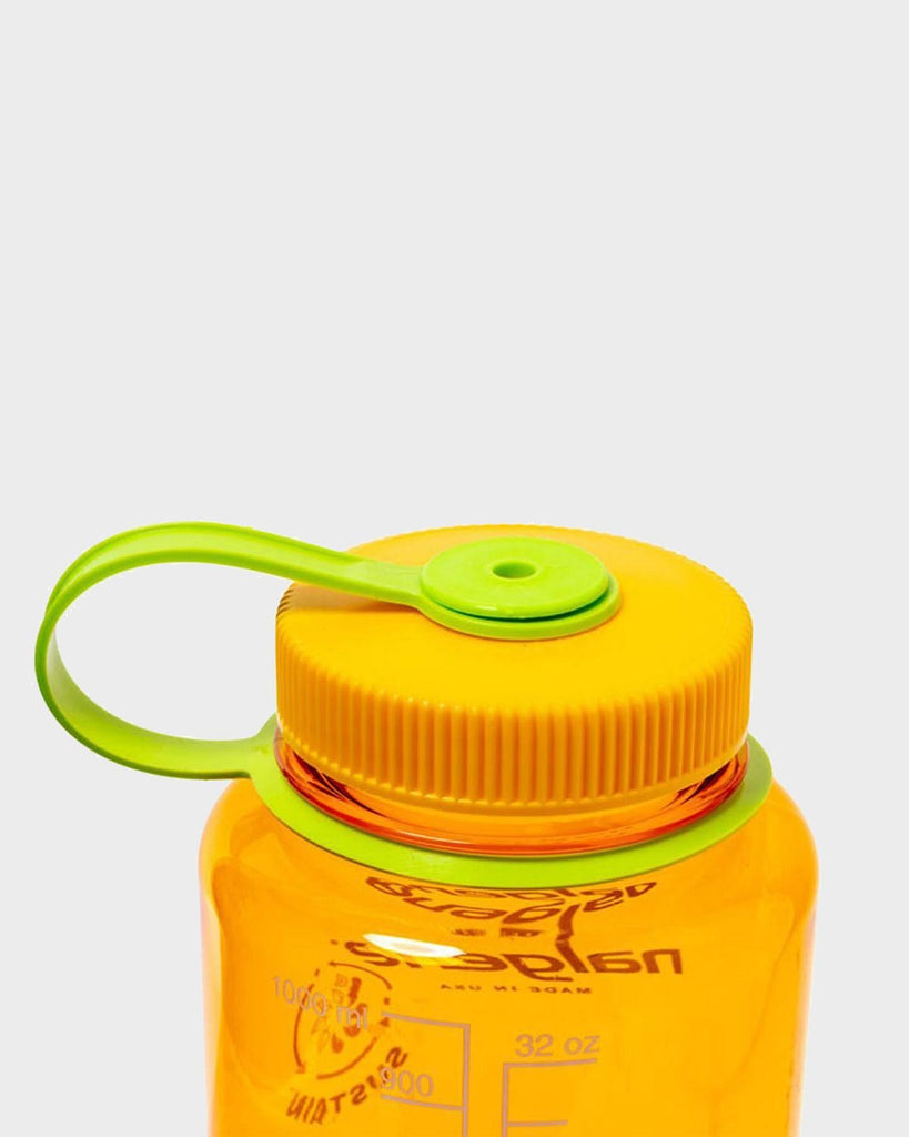 Nalgene Sustain Wide Mouth 1 Litre Water Bottle - Clementine