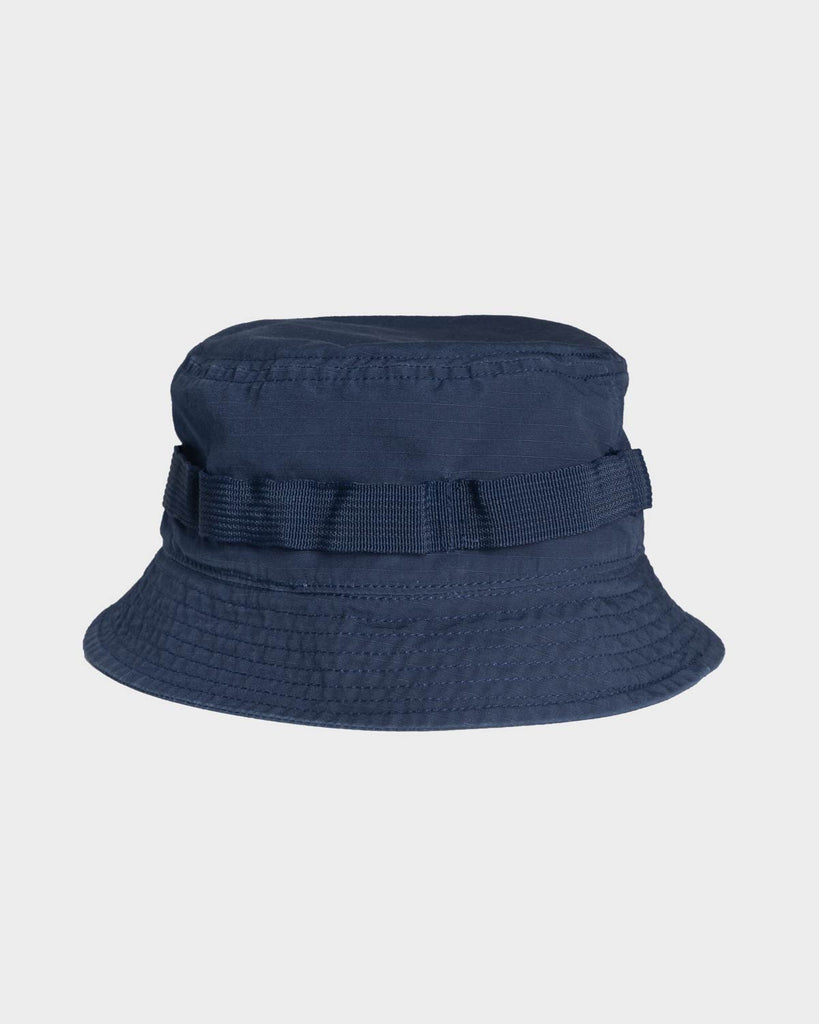 Nigel Cabourn Nam Bucket Hat - Black Navy