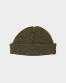 Nigel Cabourn Solid Beanie Hat - Army Green