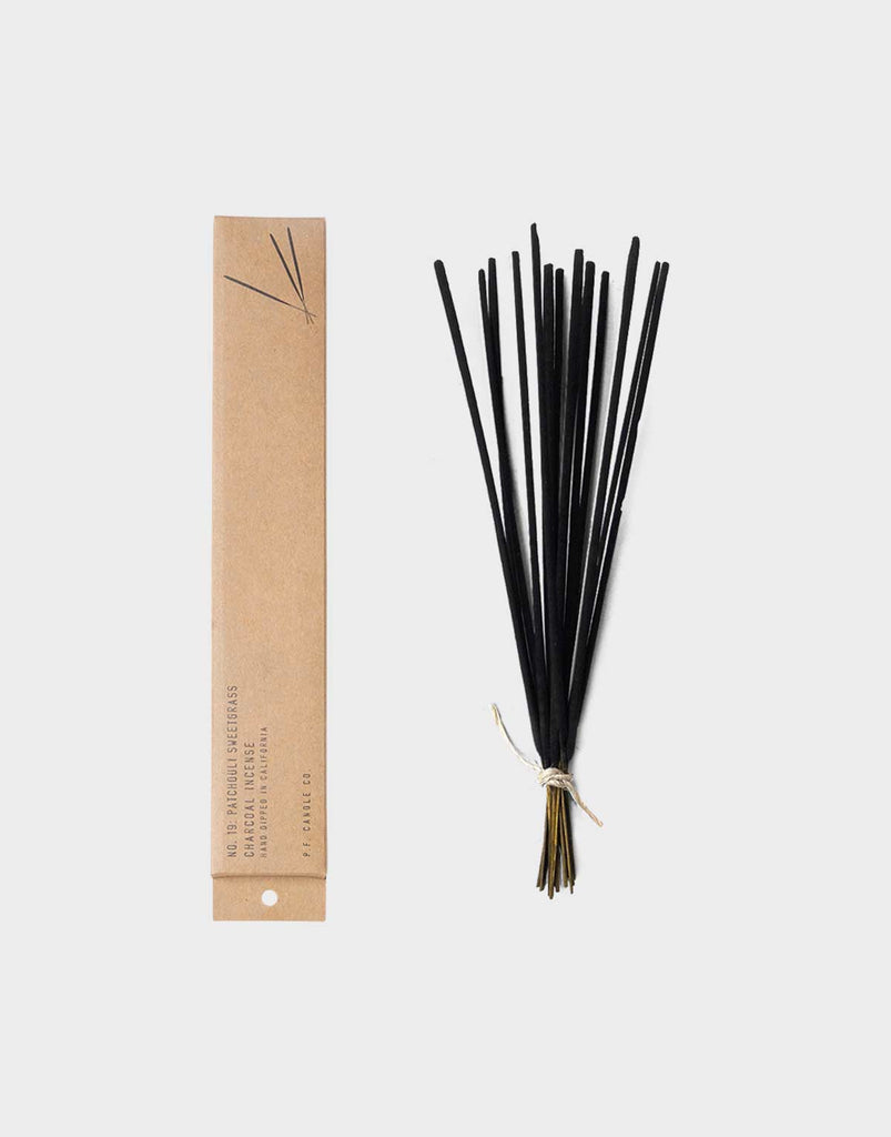 P.F. Candle Co. Patchouli Sweetgrass Incense Sticks - 15 Sticks