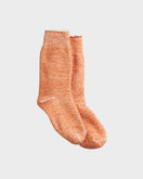 RoToTo Double Face Crew Socks - Orange