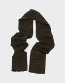 RoToTo Sock Stole Scarf - Olive / Charcoal