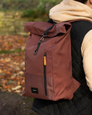 Sandqvist Dante Vegan Rolltop Backpack - Autumn Leaf