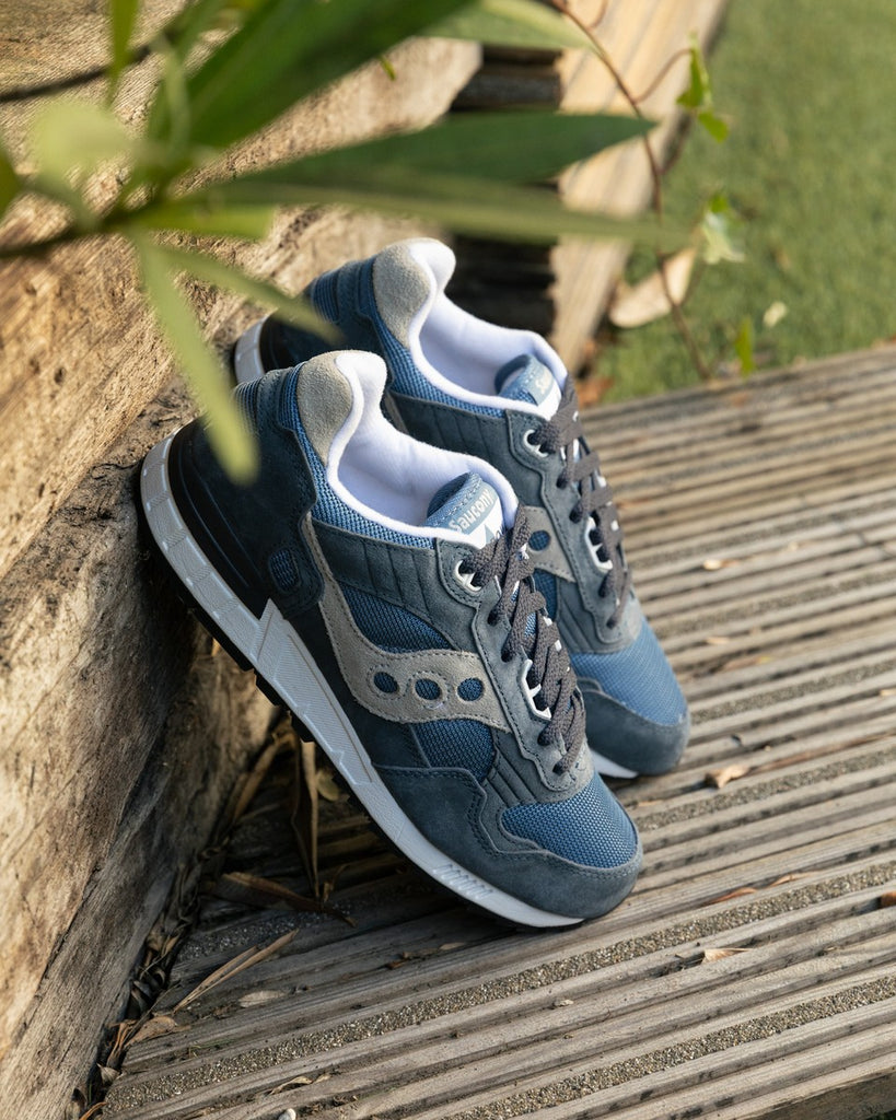 Saucony Shadow 5000 Trainers - Navy/Silver