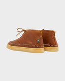 Yogi Hitch Leather Boot on Crepe Outsole - Chestnut Brown