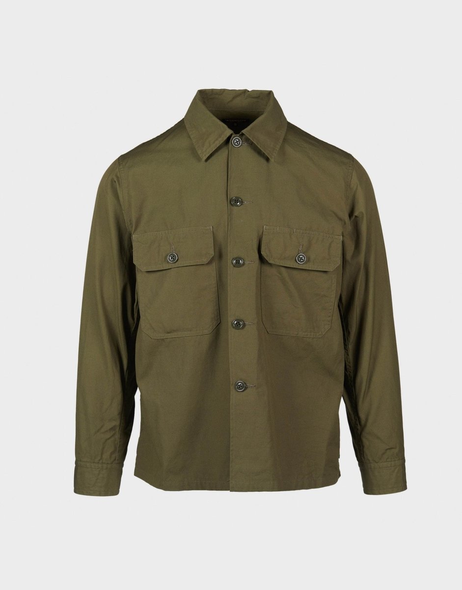 A Vontade Utility Shirt Jacket II - Olive