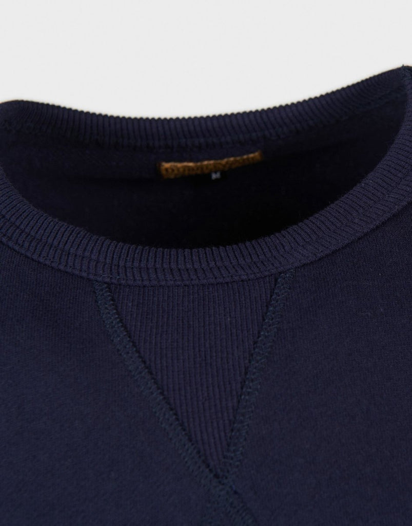 Dubbleware Embroidery Sweat - Navy - The 5th