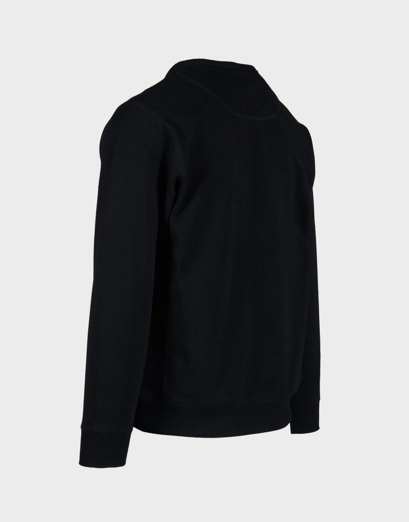 Dubbleware Union Print Sweatshirt - Black - The 5th
