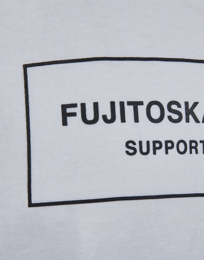 Fujito Skateboarding "Box Logo" T-Shirt - White - The 5th