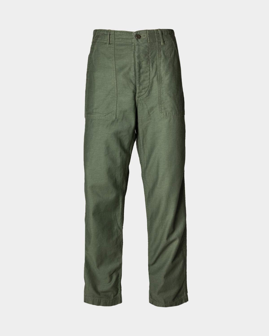 OrSlow US Army Regular Fit Fatigue Pants - Green Reverse Cotton