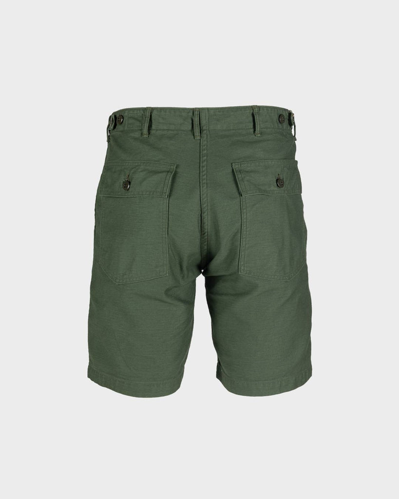 orSlow US Army Fatigue Shorts - Green