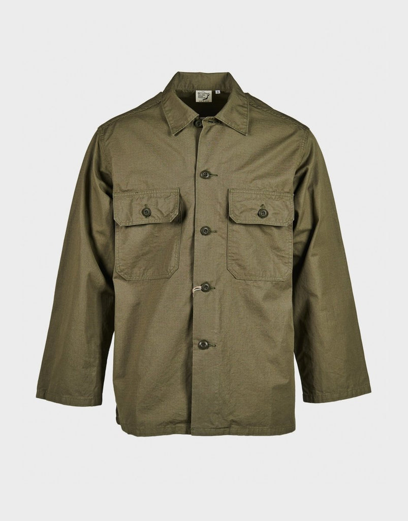 orSlow Trooper Fatigue Shirt Jacket - Army Green - The 5th